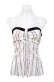 #019 Feathers Camisole Top White | c. 202 | Size 8