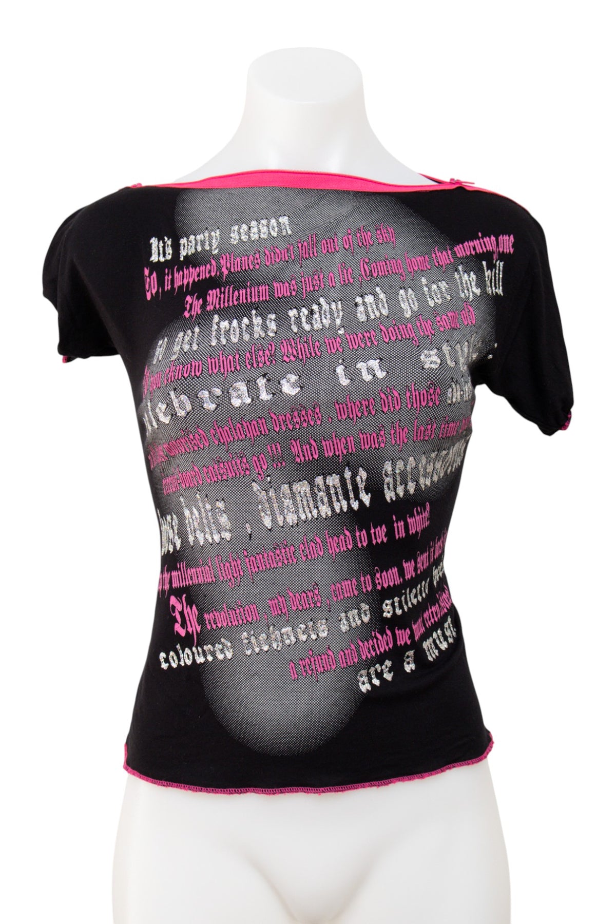 #058 Mim T-shirt Black | c. | Size 8/10