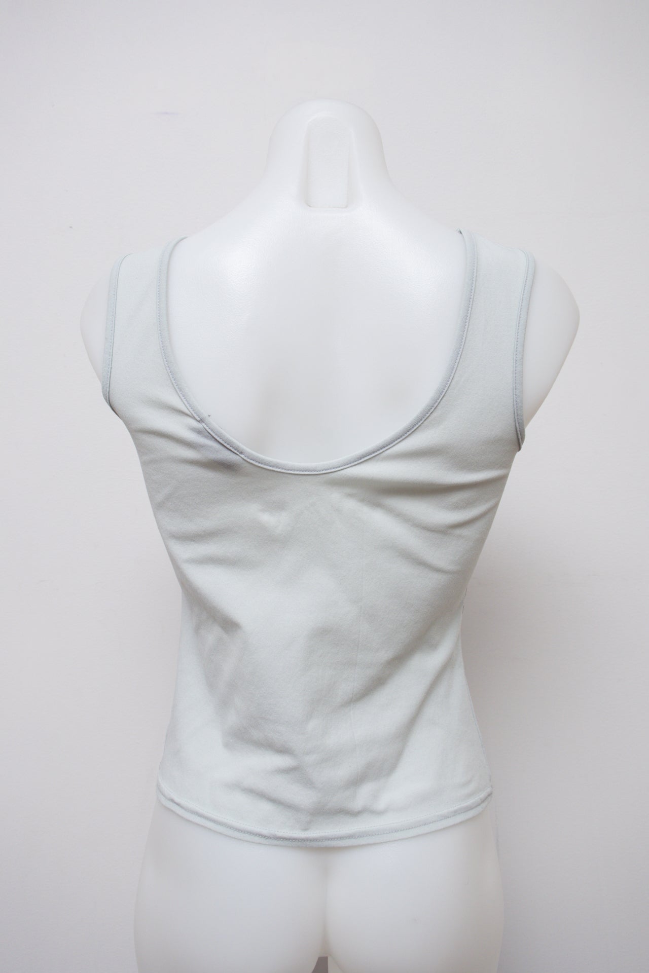 #205 Morgan De Toi Tank Top White | c. 203 | Size 6