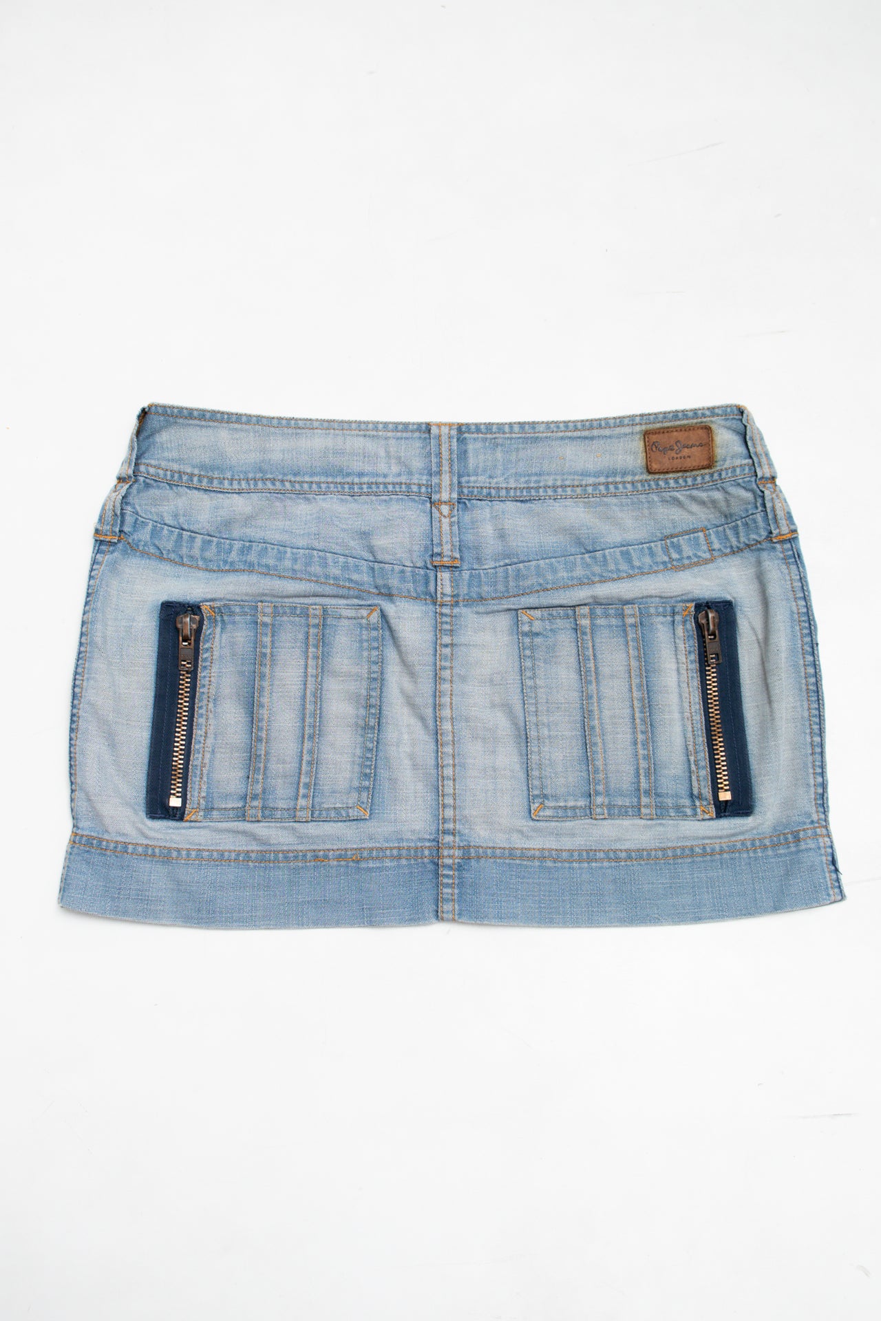 #74 Pepe Jeans London Mini Skirt Blue | c. 179 | Size 10
