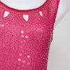 #032 Black Tank Top Pink | c. 204 | Size 10/12