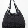 #195 Coach Shoulder Bag Black | c. 202 | Size