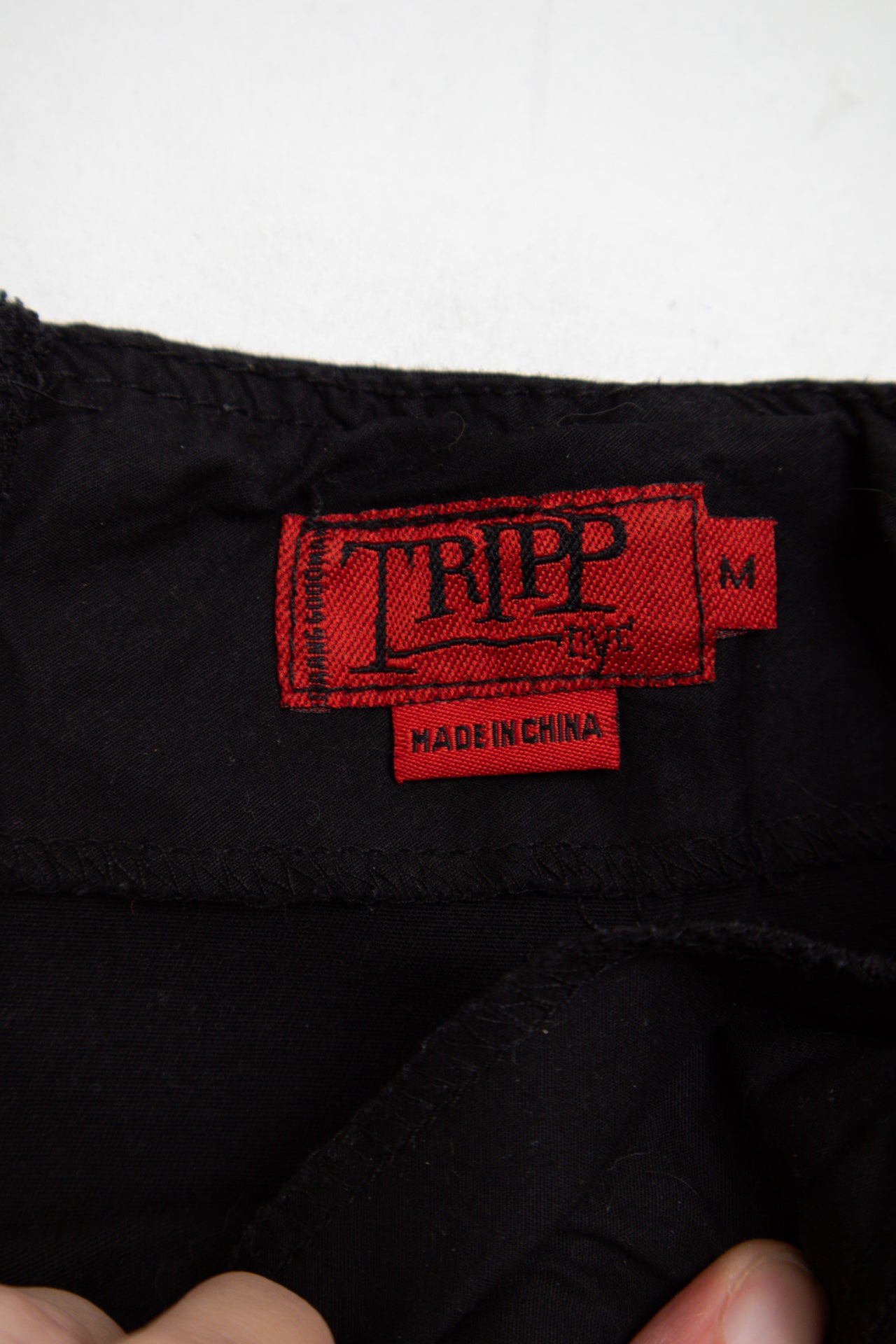#128 Tripp Mini Skirt Black | c. 197 | Size 8