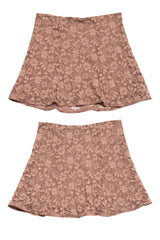 #109 Moda International Mini Skirt Brown | c. 210 | Size 8