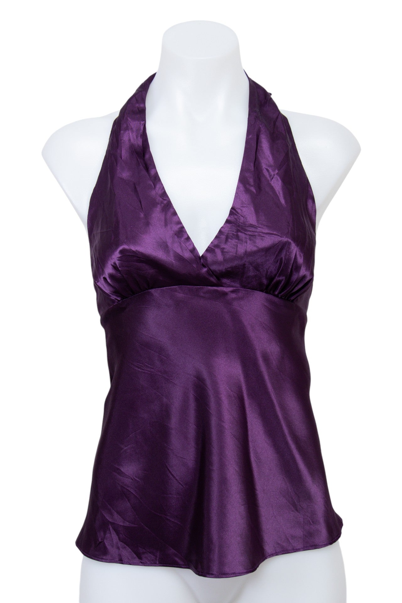 #054 La Vie En Rose Halter Top Purple | c. 200 | Size 8