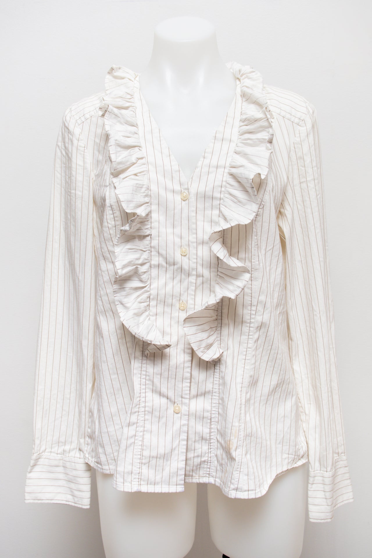 #66 Ann Taylor Loft T-shirt White | c. 190 | Size 10