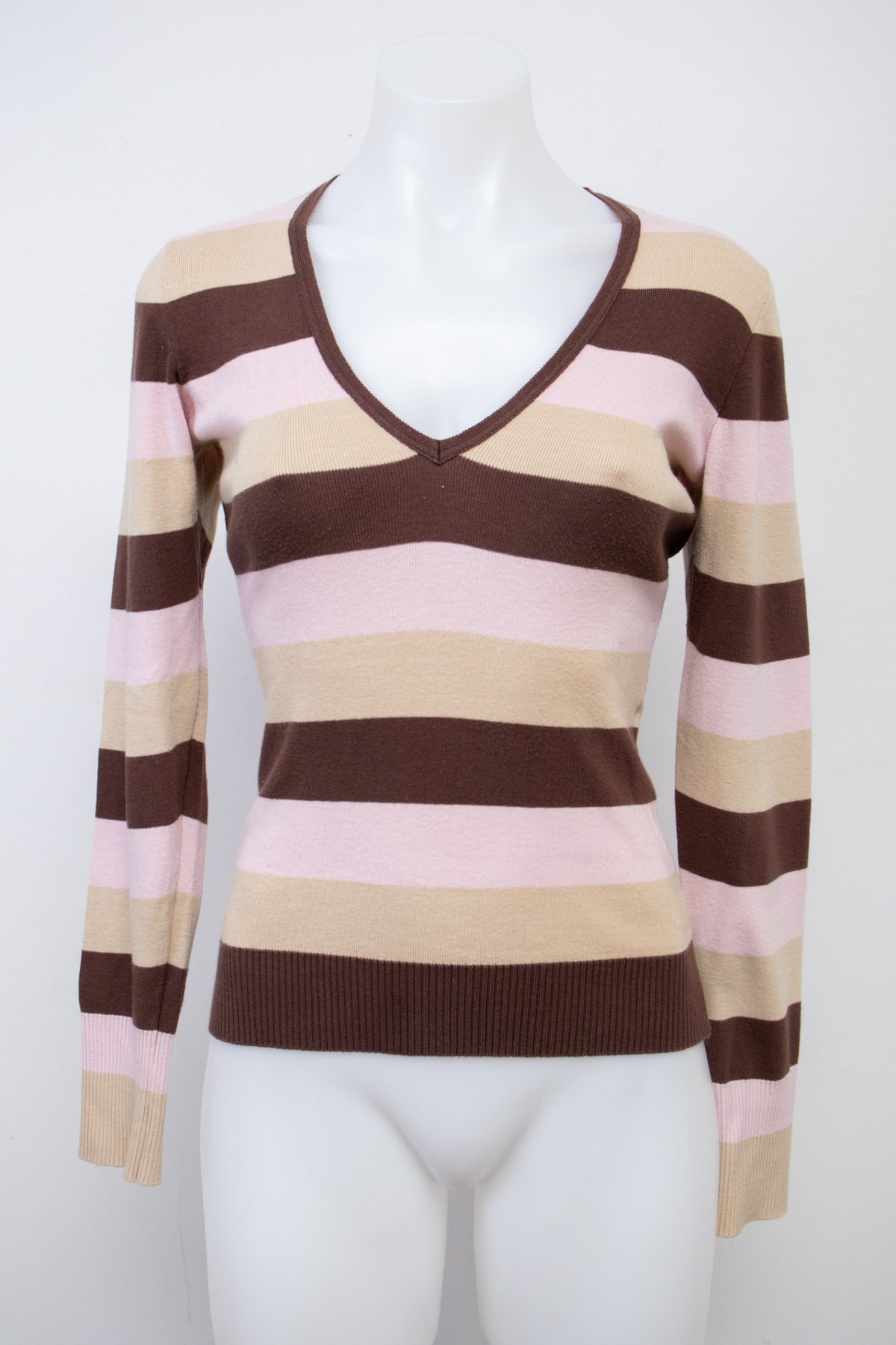 #105 United Colors Of Benetton T-shirt Brown | c. 207 | Size 8