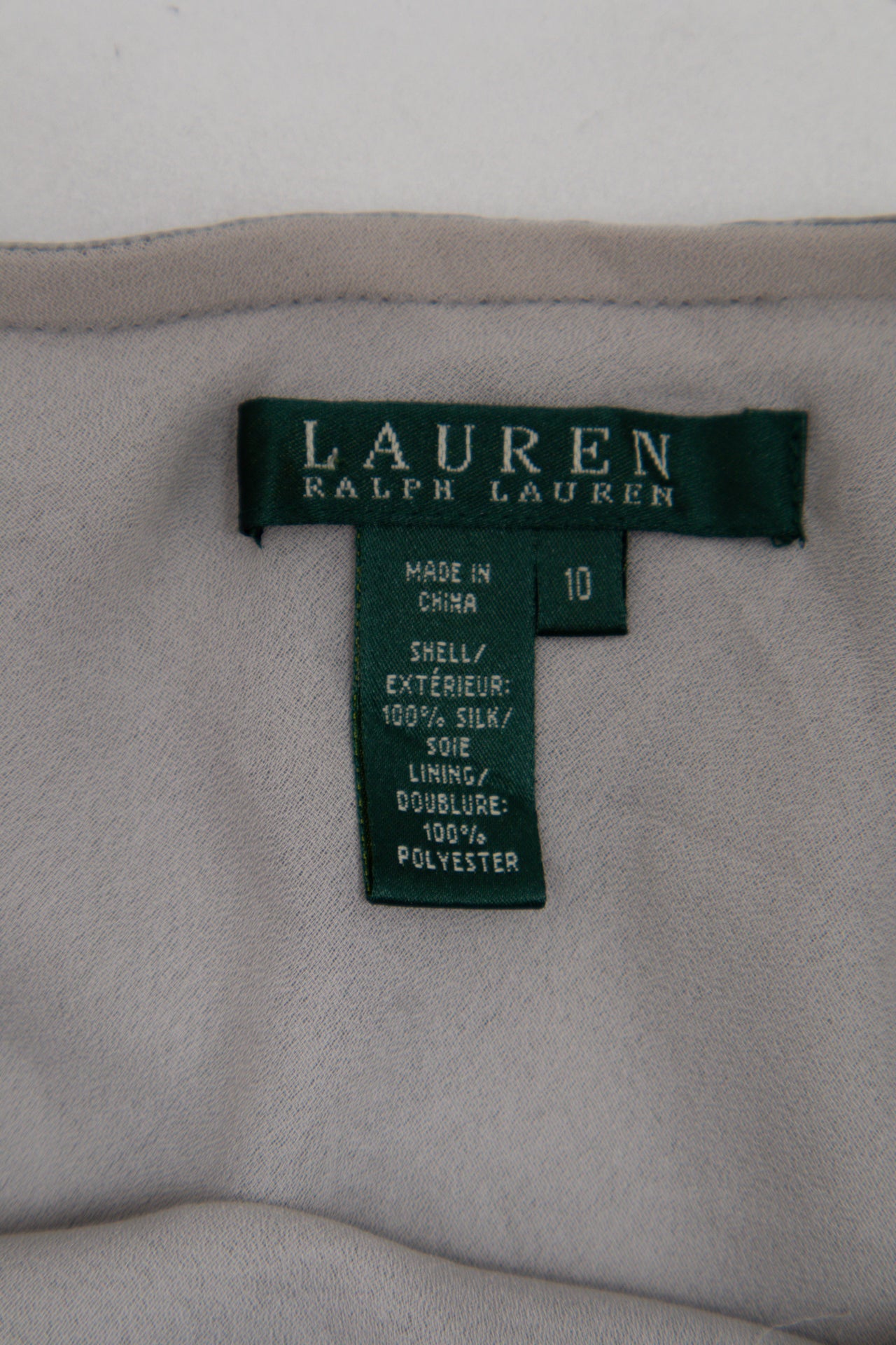 #128 Lauren Ralph Lauren Skirt Gray | c. 200 | Size 10