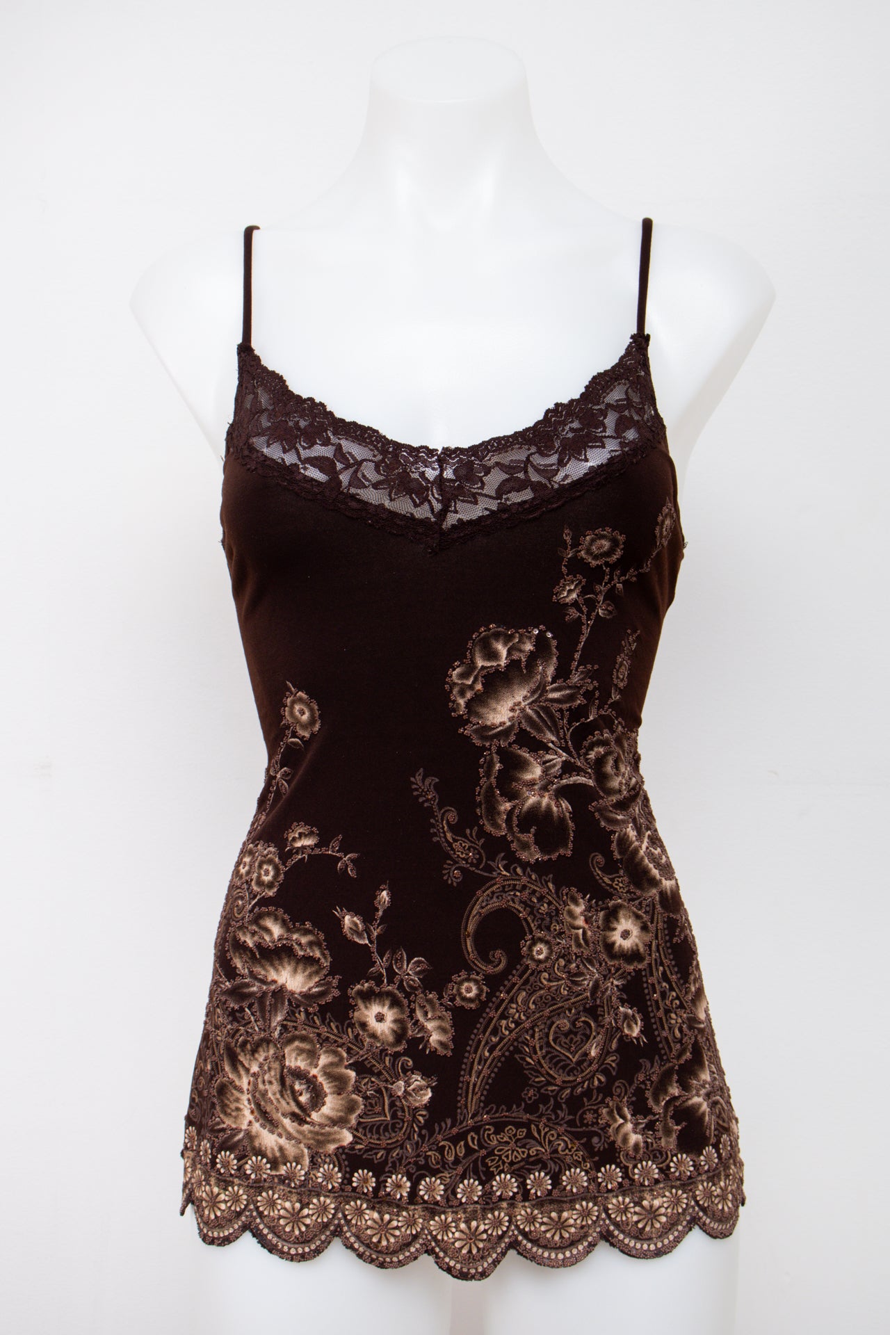 #37 Lipsy Camisole Brown | c. 198 | Size 8