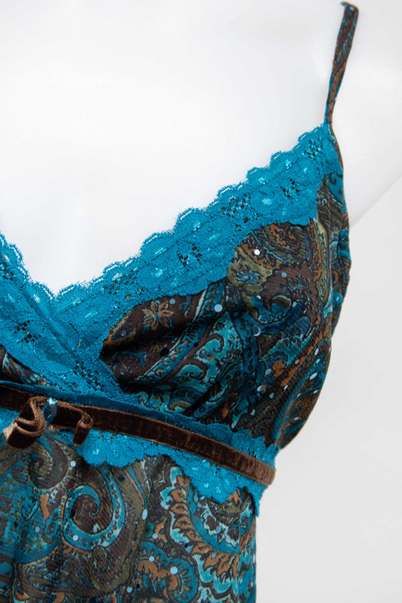 #20 Self Esteem Cami Top Blue | c. 196 | Size 10