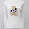 #123 Lulu Castagnette T-shirt White | c. 198 | Size 8