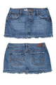 #089 Bullhead Mini Skirt Blue | c. 203 | Size 8