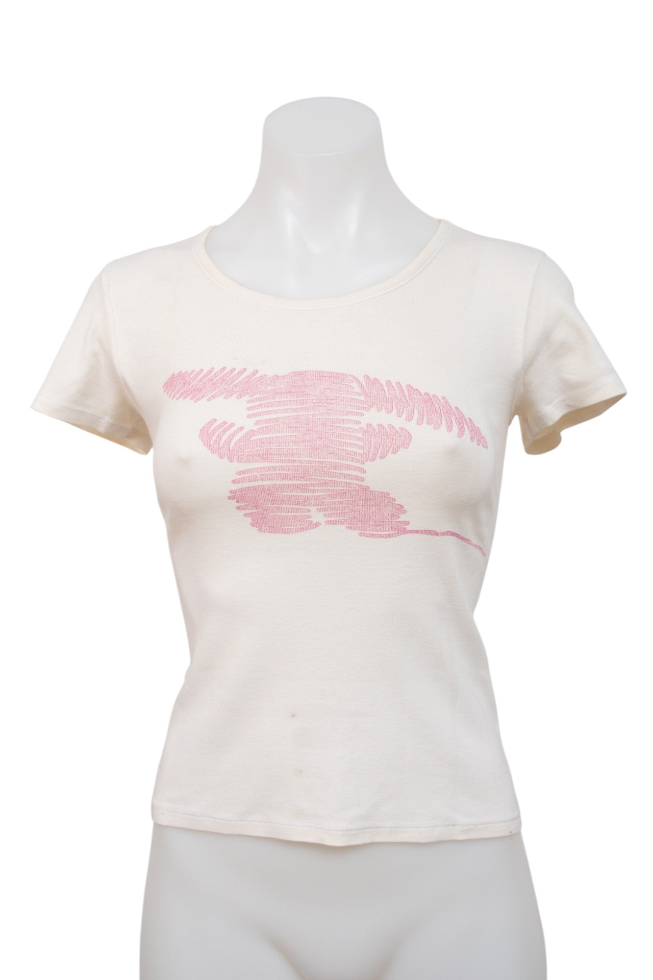 #154 T-shirt White | c. 206 | Size 10