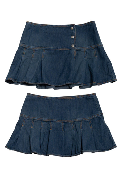#134 So Mini Skirt Blue | c. 189 | Size 8