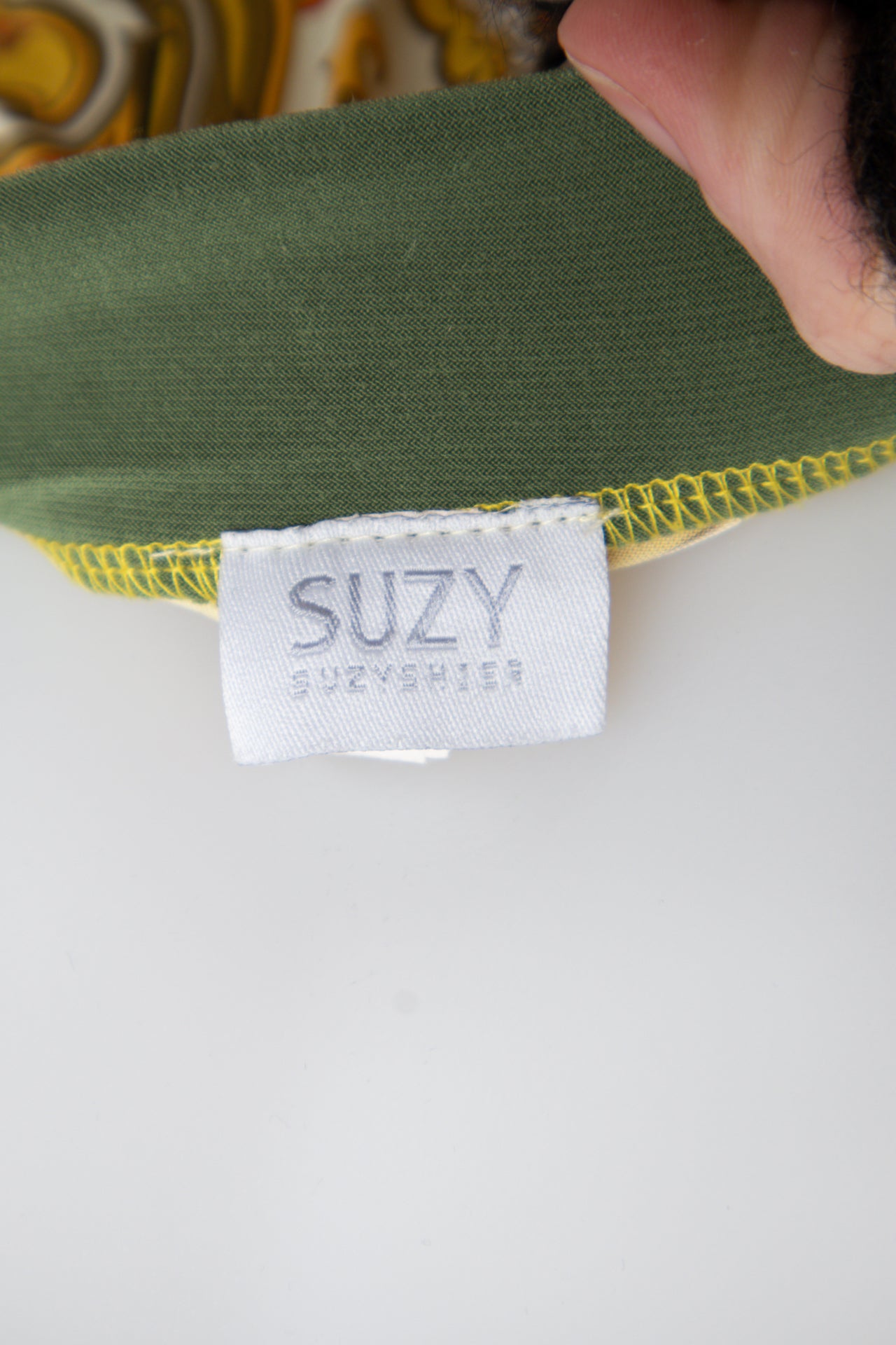 #05 Suzy Shevartier Camisole Top Yellow | c. 197 | Size 10