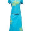 #208 La T-shirt T-shirt Blue | c. 203 | Size 8