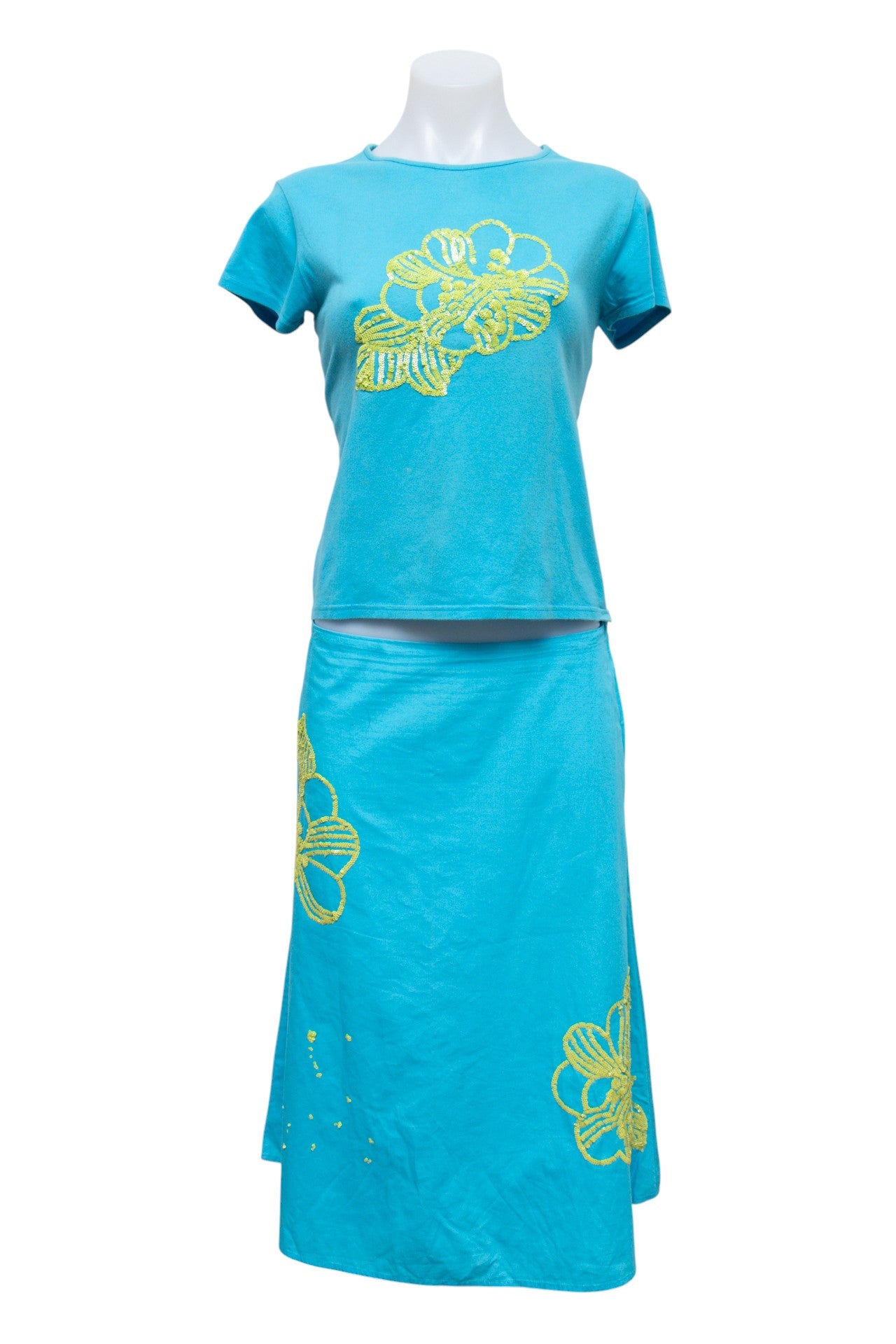 #208 La T-shirt T-shirt Blue | c. 203 | Size 8