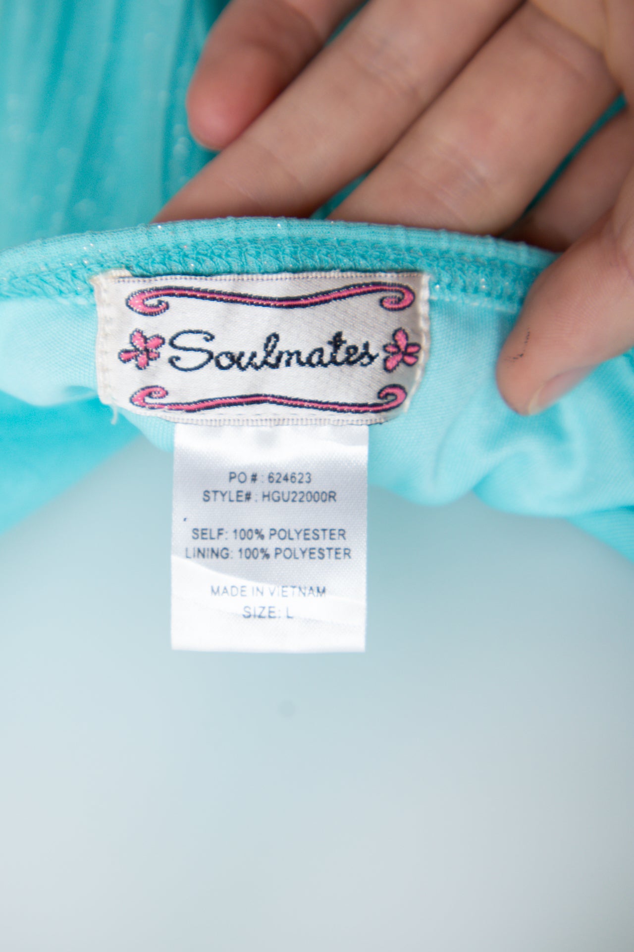 #22 Soulmates Cami Top Blue | c. 194 | Size 12
