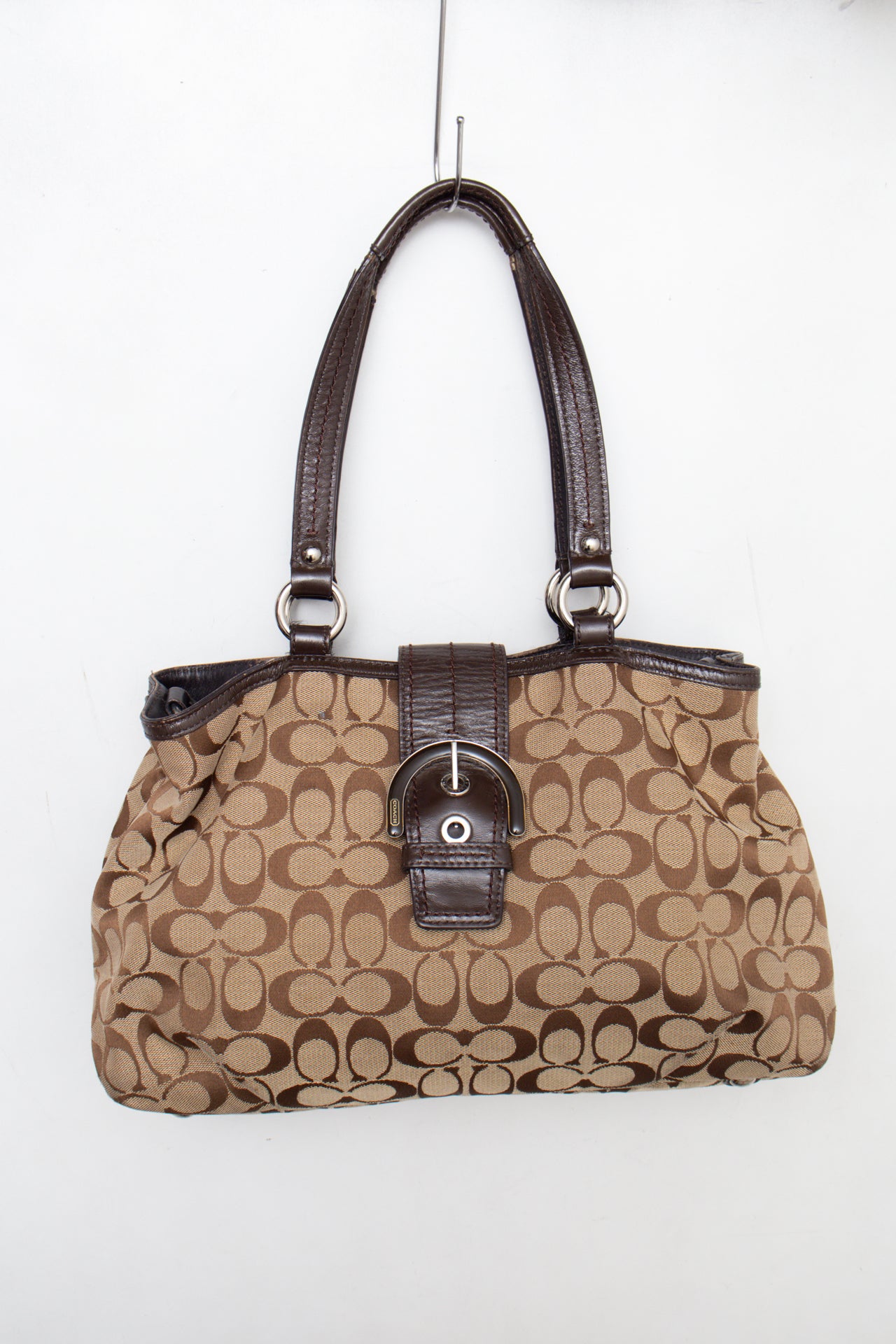 #199 Coach Shoulder Bag Brown | c. 202 | Size