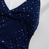 #167 City Triangles Dress Navy | c. 205 | Size 8