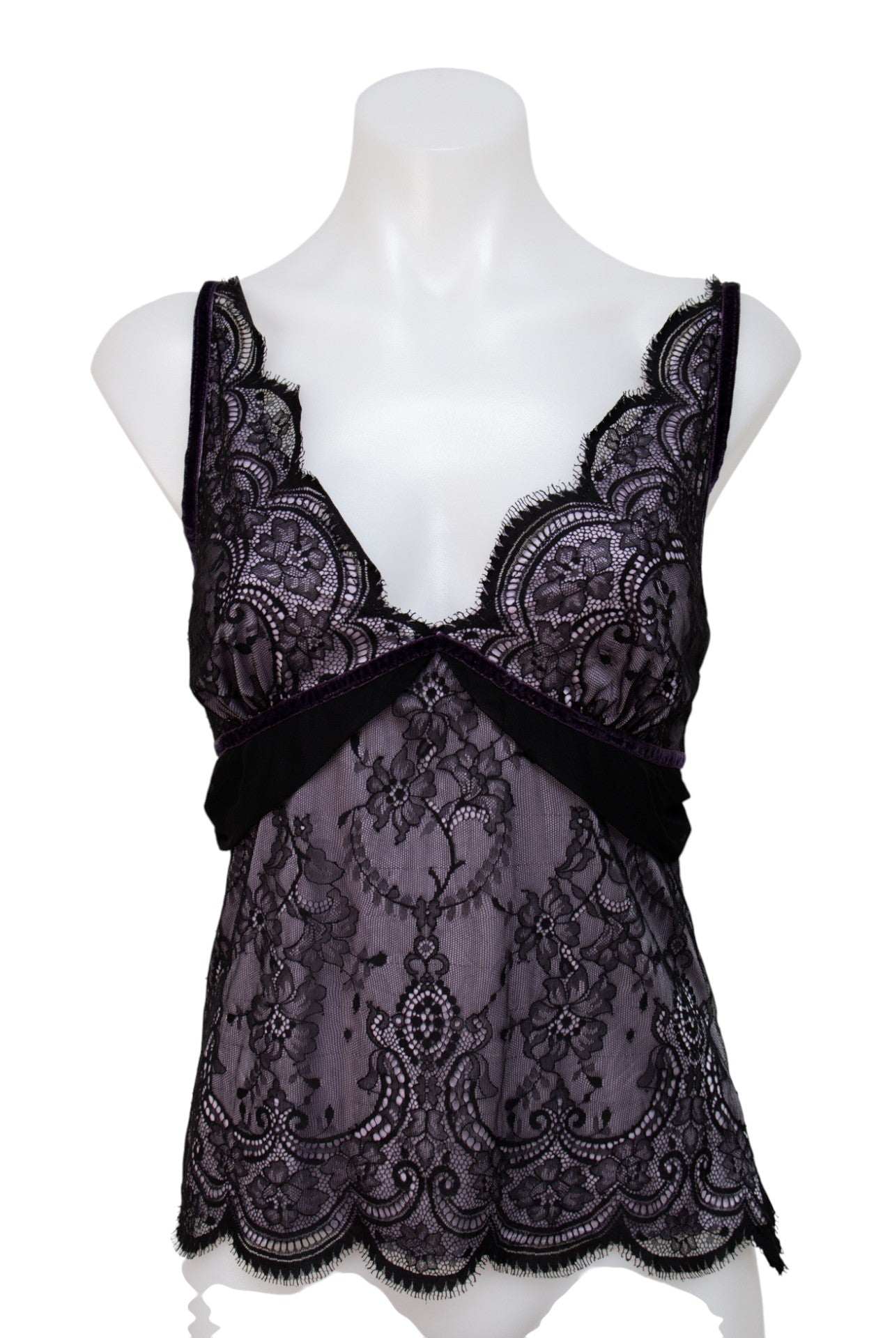 #021 Moda International Camisole Top Black | c. 199 | Size 8