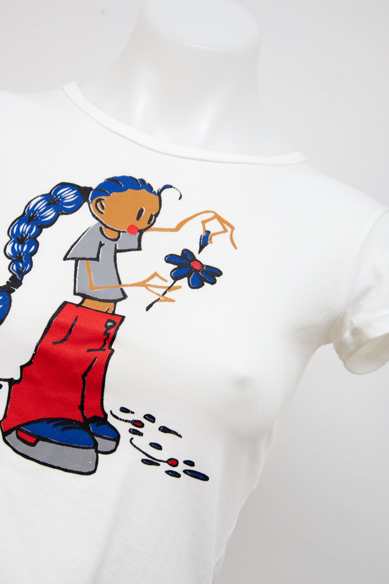#083 T-shirt White | c. 202 | Size 8