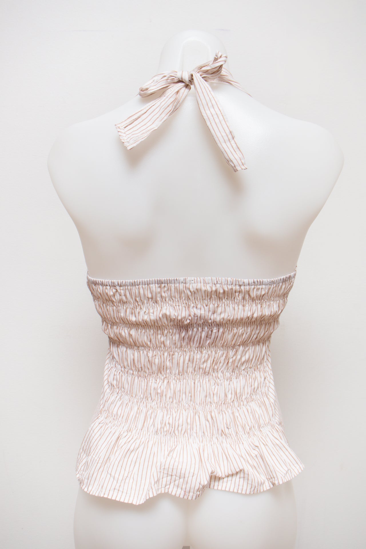 #125 Prelovedcharlies Halter Top White | c. 187 | Size 8