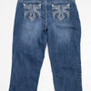 #112 Earl Jeans Capris Blue | c. 209 | Size 10