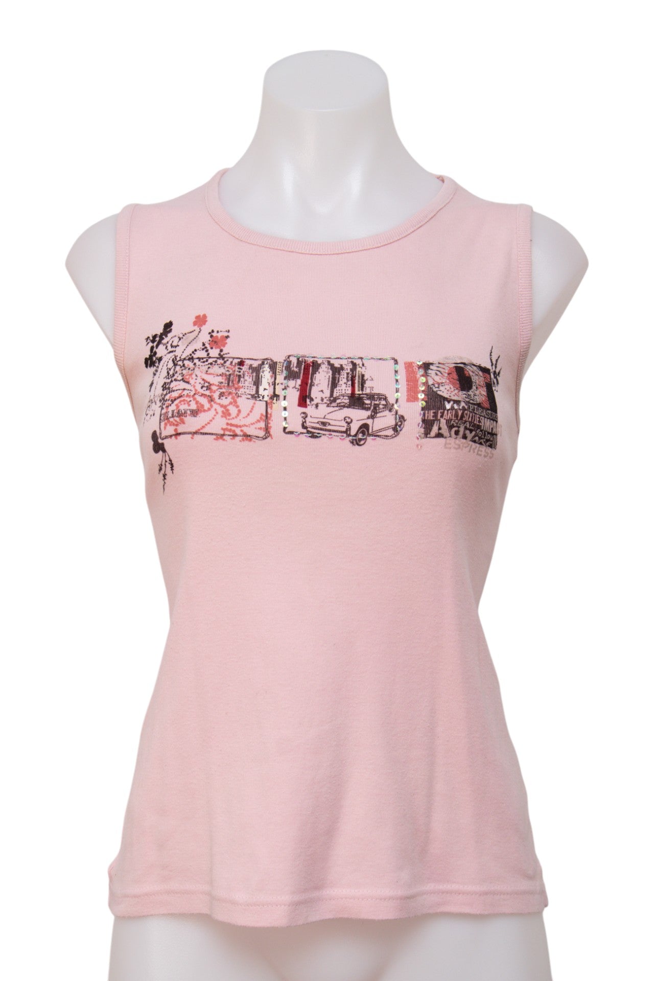 #068 V/A 28 Tank Top Pink | c. 199 | Size 12