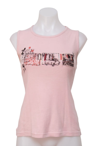 #068 V/A 28 Tank Top Pink | c. 199 | Size 12