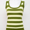 #053 Bsk Garments Tank Top Green | c. 202 | Size 8