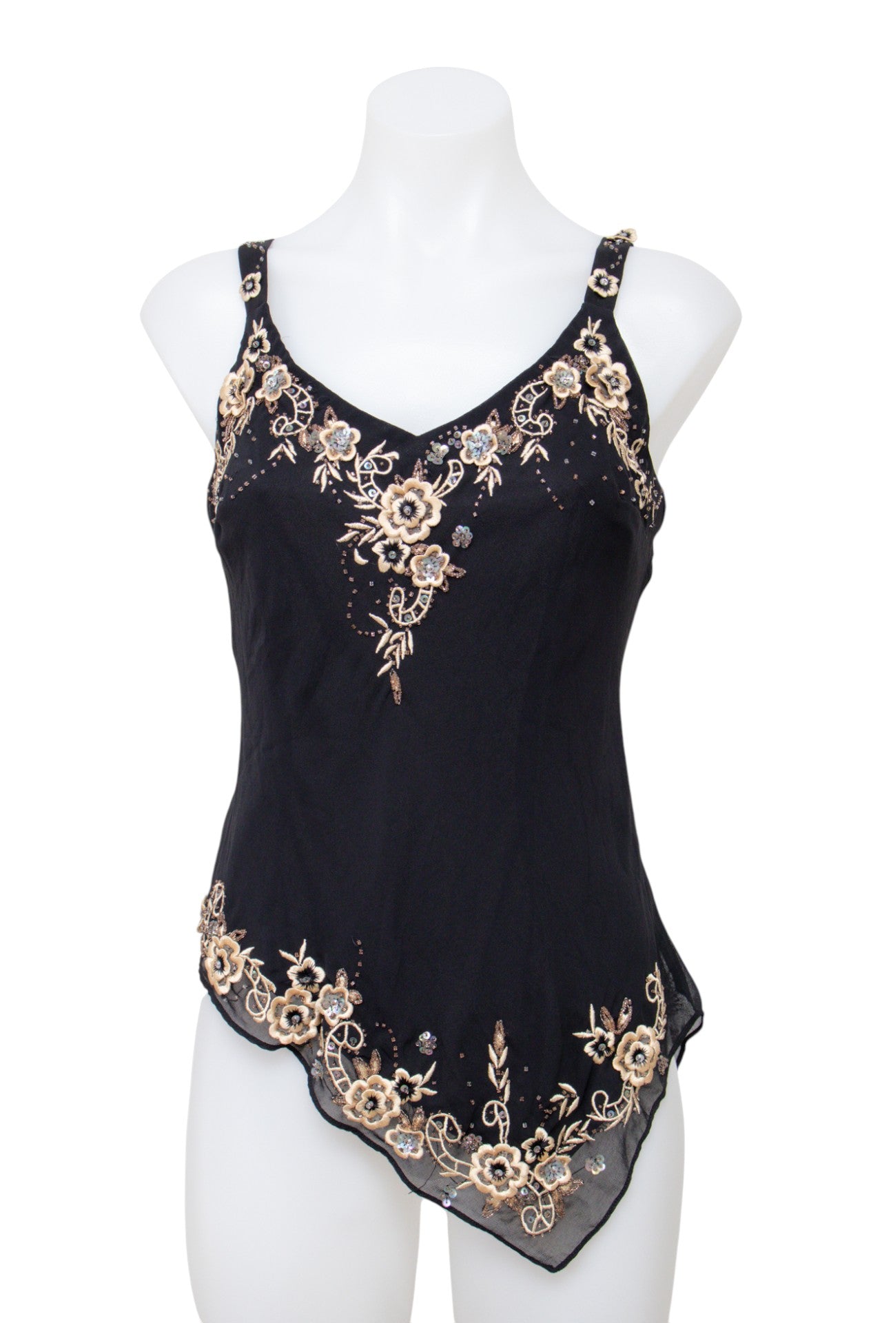 #051 R&m Richards Petite Cami Black | c. 210 | Size 8