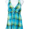 #030 Edc Halter Top Blue | c. 200 | Size 8/10