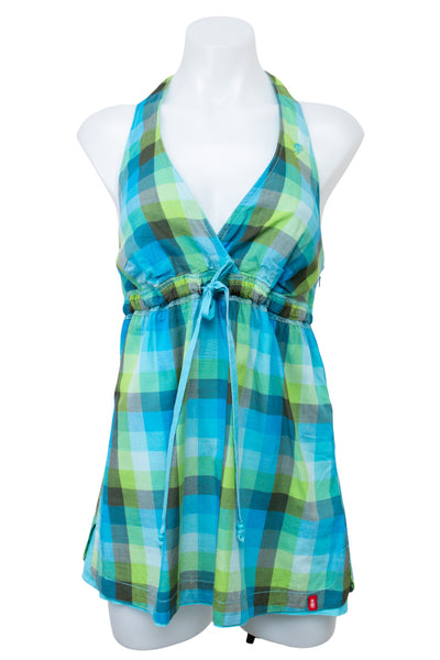 #030 Edc Halter Top Blue | c. 200 | Size 8/10