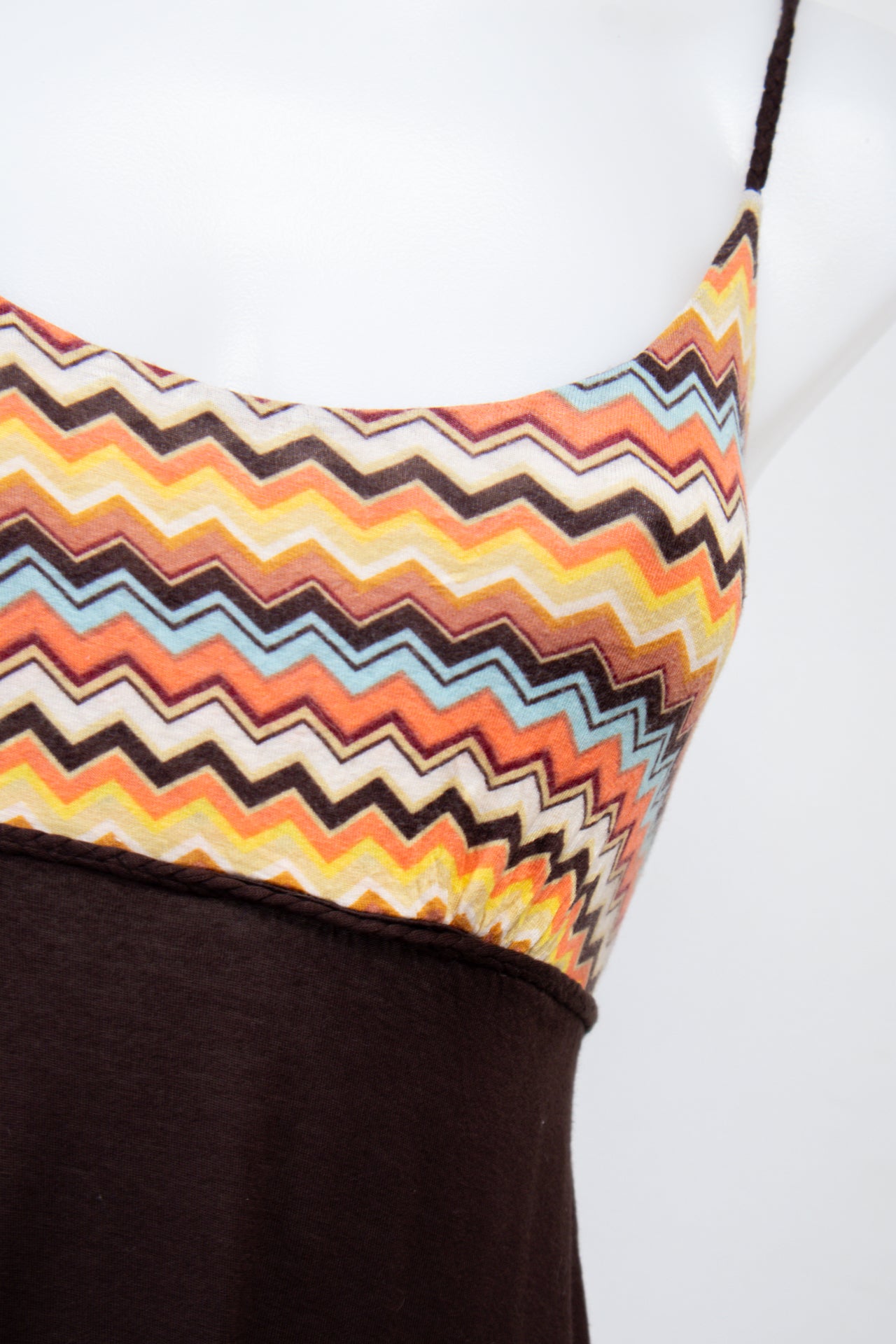 #048 Missoni Camisole Top Brown | c. 207 | Size 8