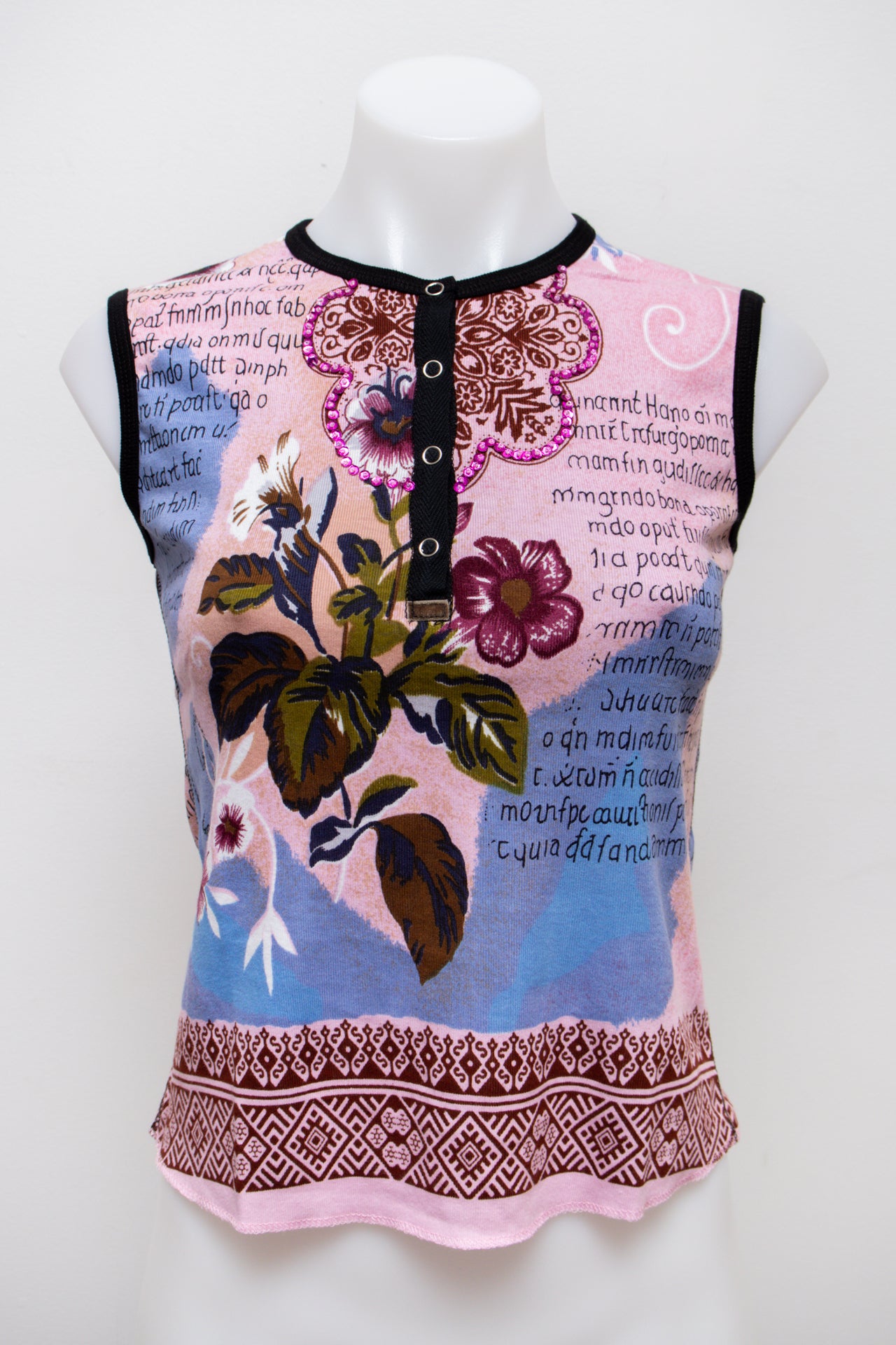 #03 Ghungroo Camisole Top Pink | c. 191 | Size 8/10