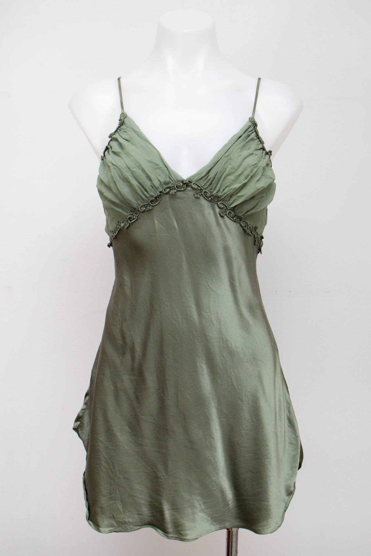 #120 Victoria's Secret Cami Top Green | c. 194 | Size 8