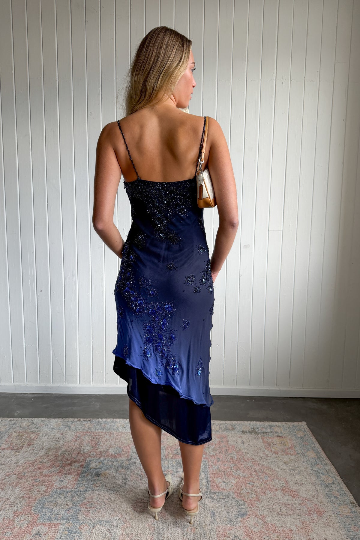 #166 Sue Wong Gown Blue | c. 208 | Size 8