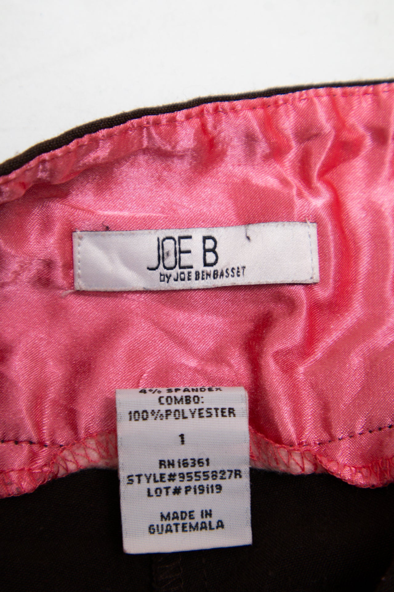 #082 Joe B By Joe Benbasset Pants Brown | c. 212 | Size 6