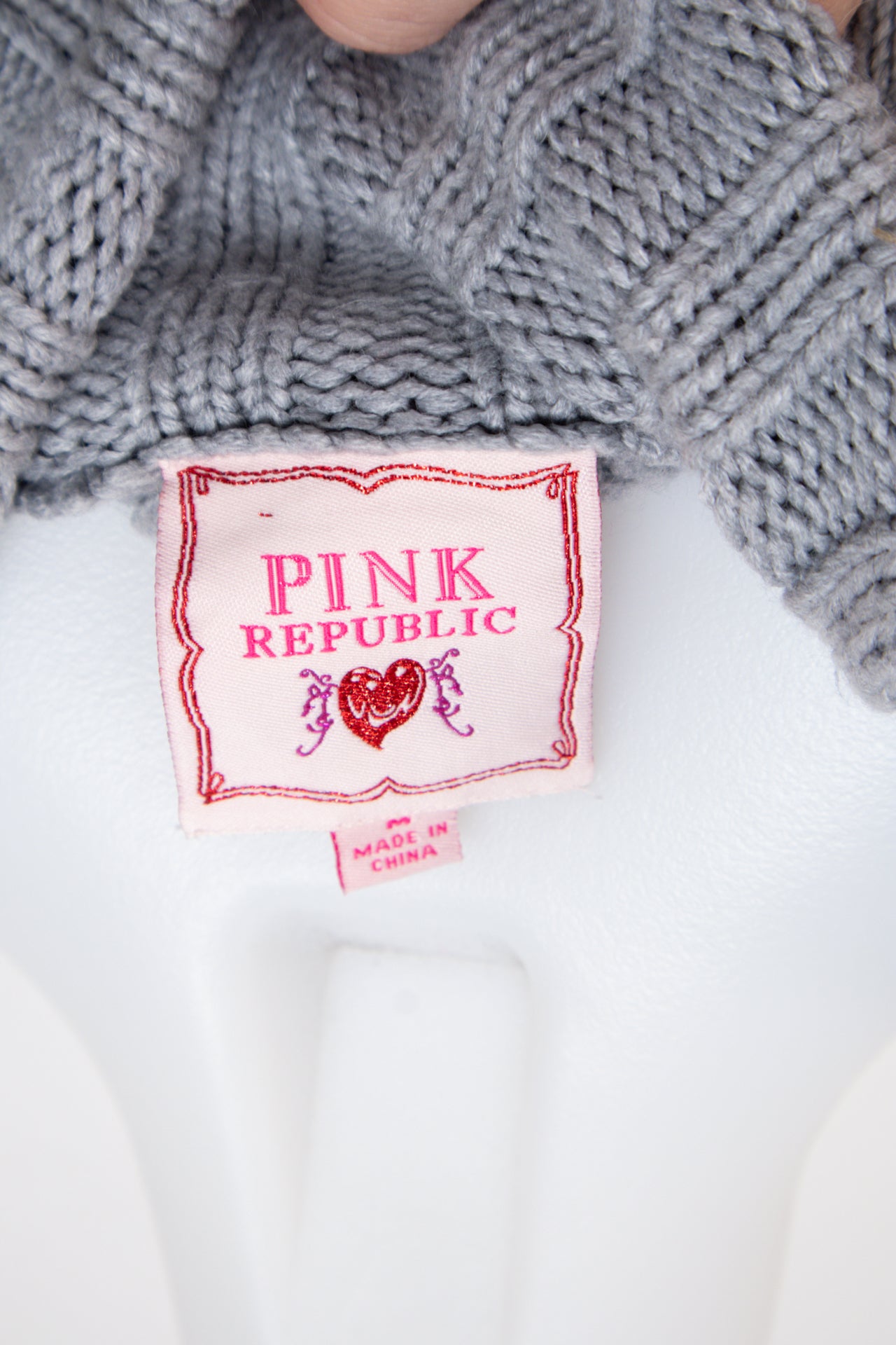 #133 Pink Republic Tank Top Gray | c. | Size 10