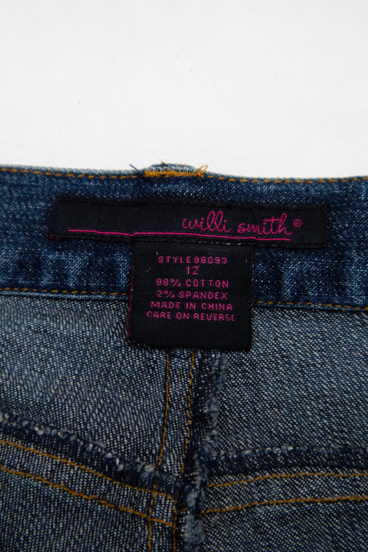 #004 Willi Smith Jeans Blue | c. 206 | Size 12