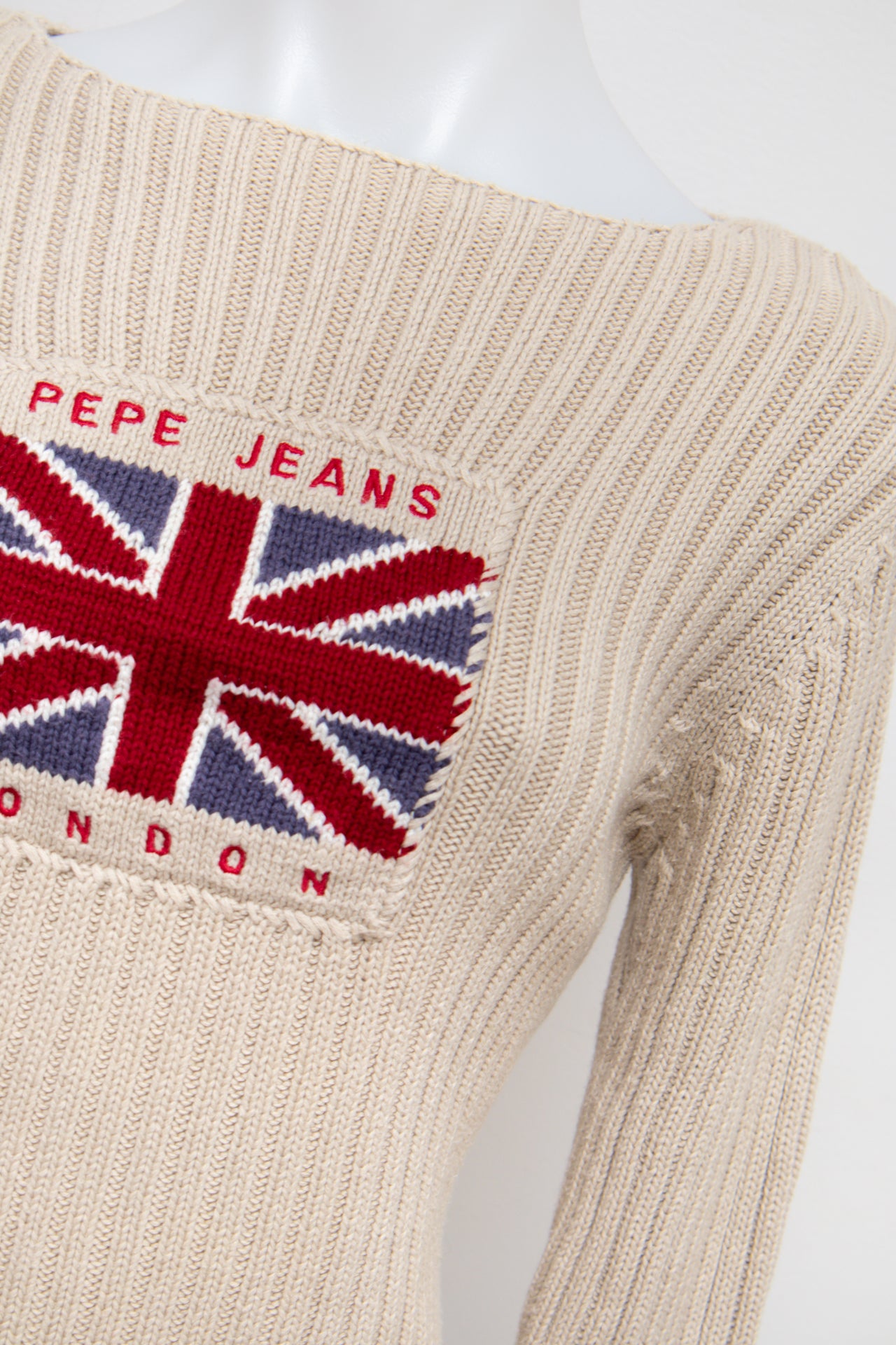 #92 Pepe Jeans sweater Beige | c. 193 | Size 12