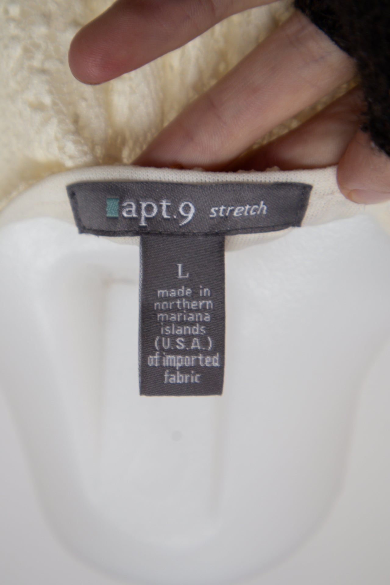 #150 Apt.9 Tank Top White | c. 206 | Size 12