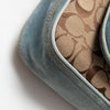 #147 Coach Shoulder Bag Blue | c. 184 | Size