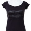 #78 Morgan T-shirt Black | c. 198 | Size 8
