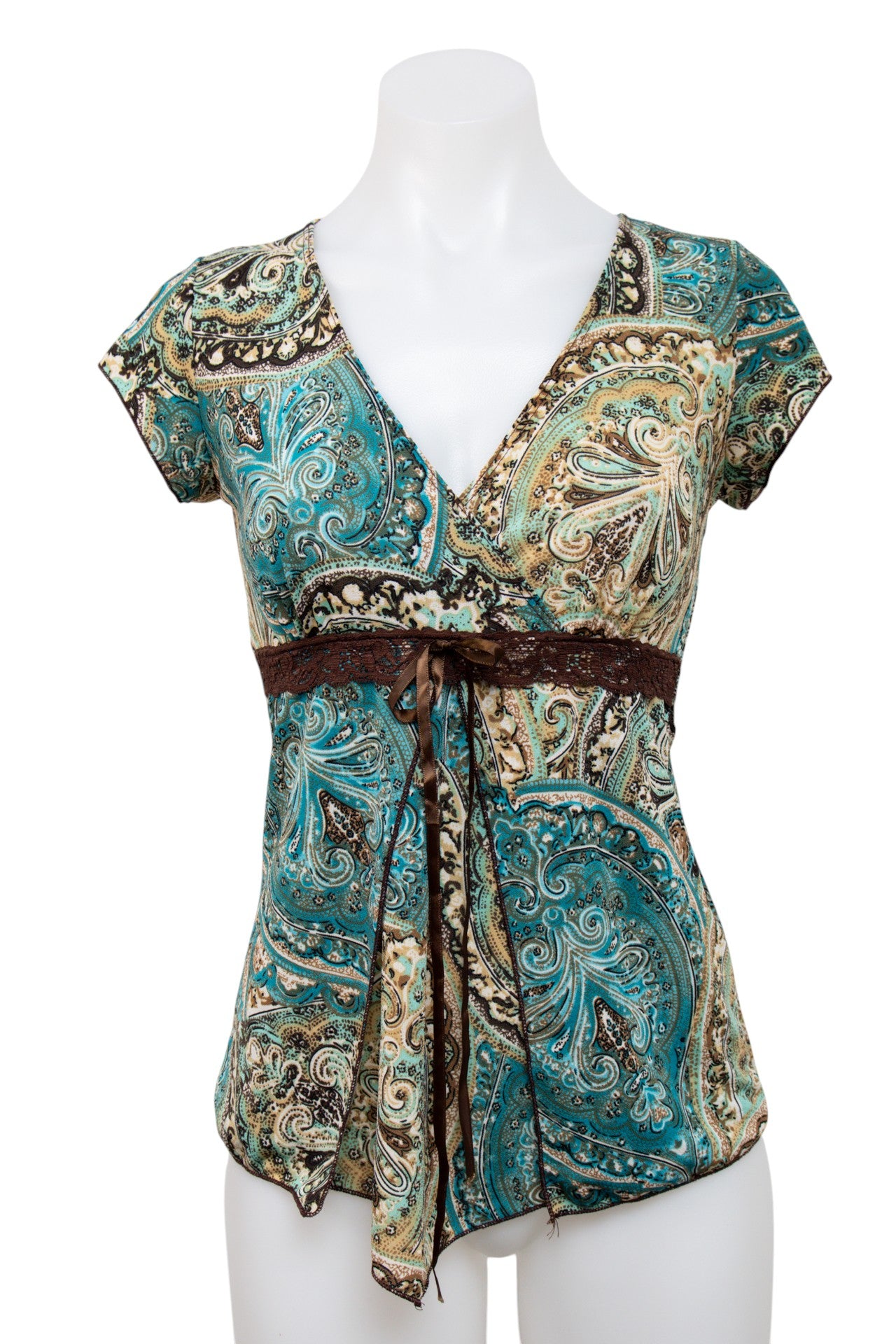 #148 Agenda Camisole Top Blue | c. 206 | Size 8