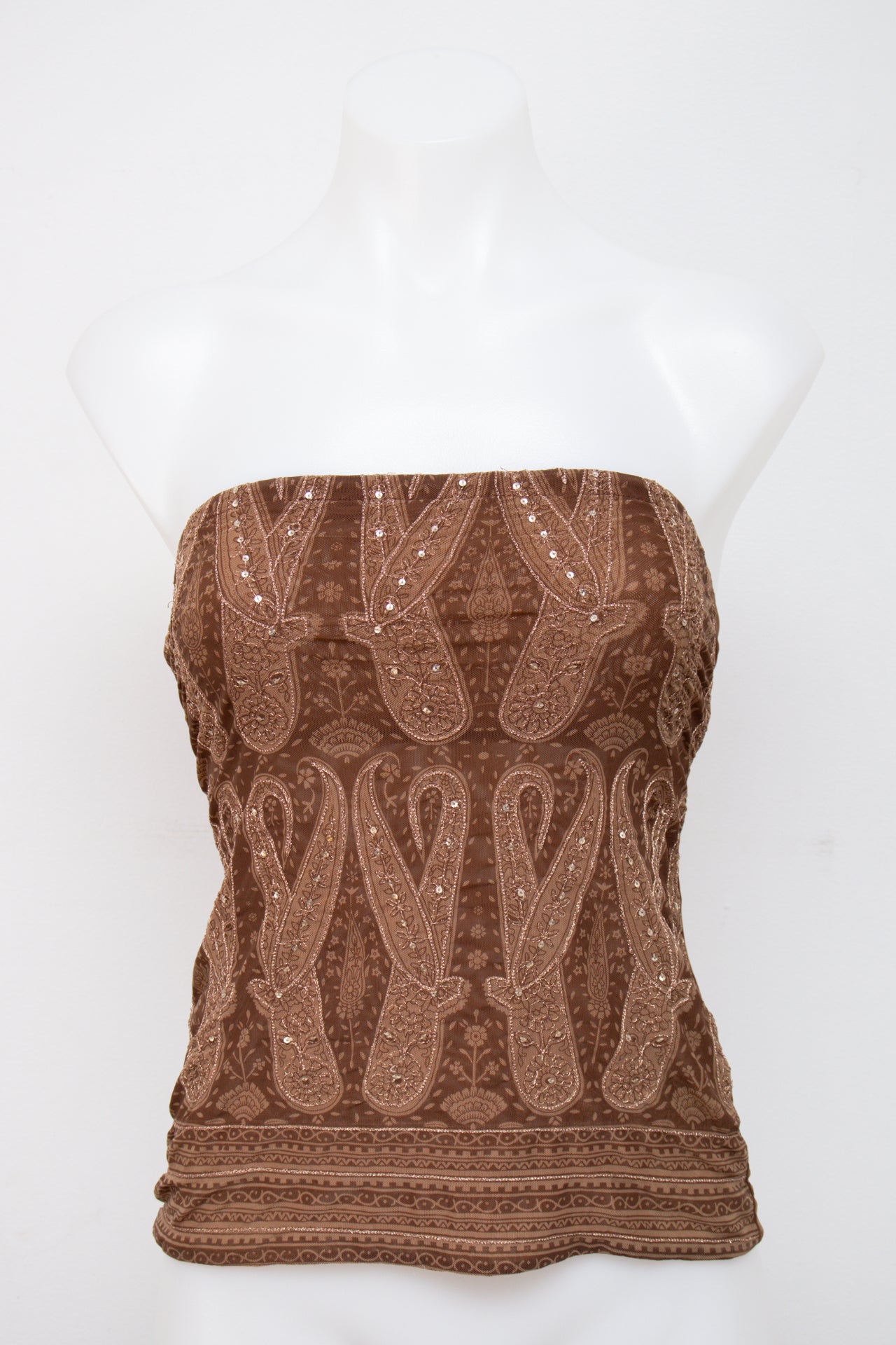 #001 Maurices Cami Top Brown | c. 200 | Size 8