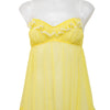 #124 Victoria's Secret Camisole Top Yellow | c. 206 | Size 8