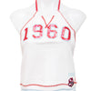 #54 Lonsdale London Halter Top White | c. 196 | Size 8