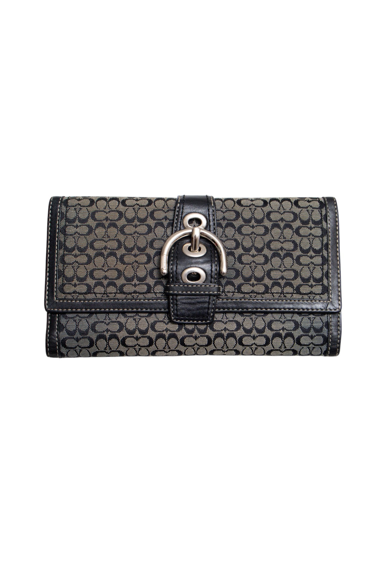 #200 Coach Wallet Black | c. 205 | Size